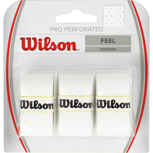 Wilson Pro Perforated Overgrip 3 st. Wit