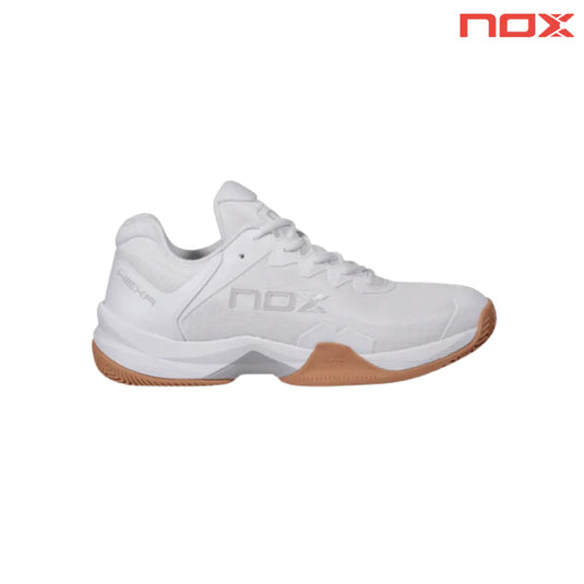 NOX ML10 HEXA White/Gum Rubber padelschoenen