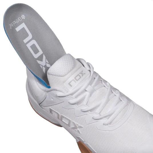 NOX ML10 HEXA White/Gum Rubber padelschoenen
