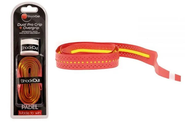 Load image into Gallery viewer, ShockOut Dual Pro Grip + Overgrip
