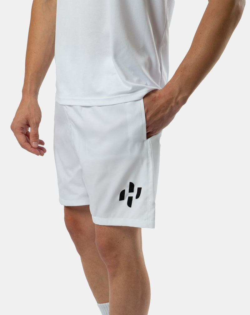 Load image into Gallery viewer, Hirostar Street Shorts (Wit/Zwart)
