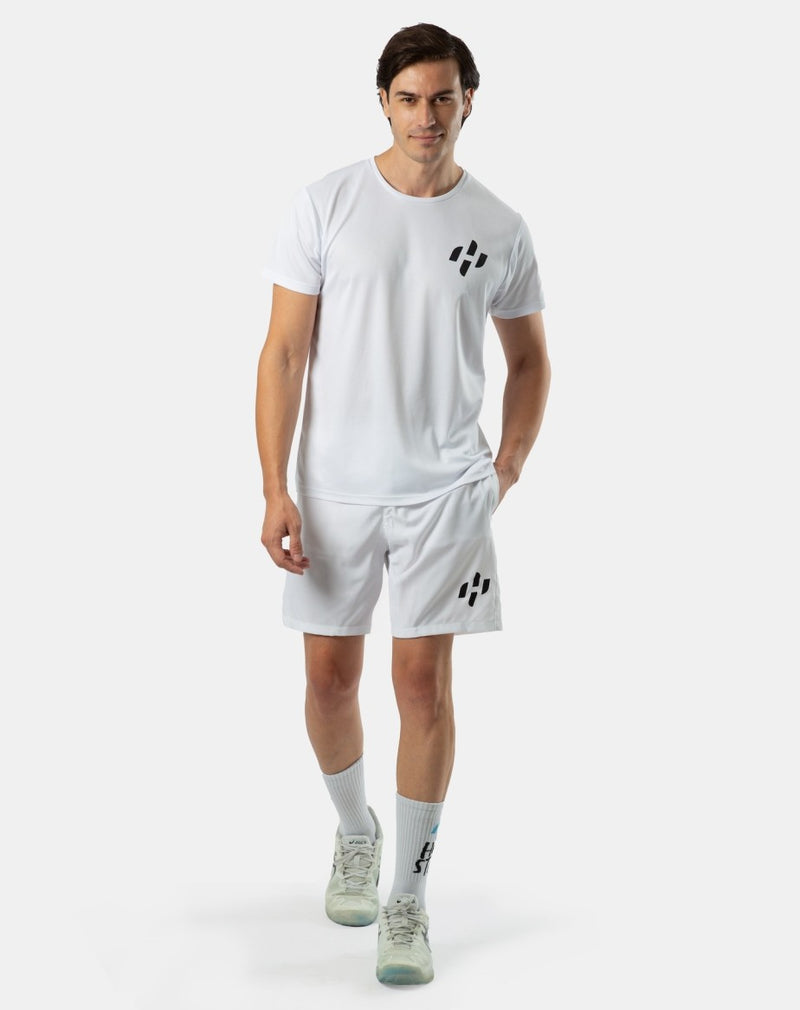 Load image into Gallery viewer, Hirostar Street Shorts (Wit/Zwart)

