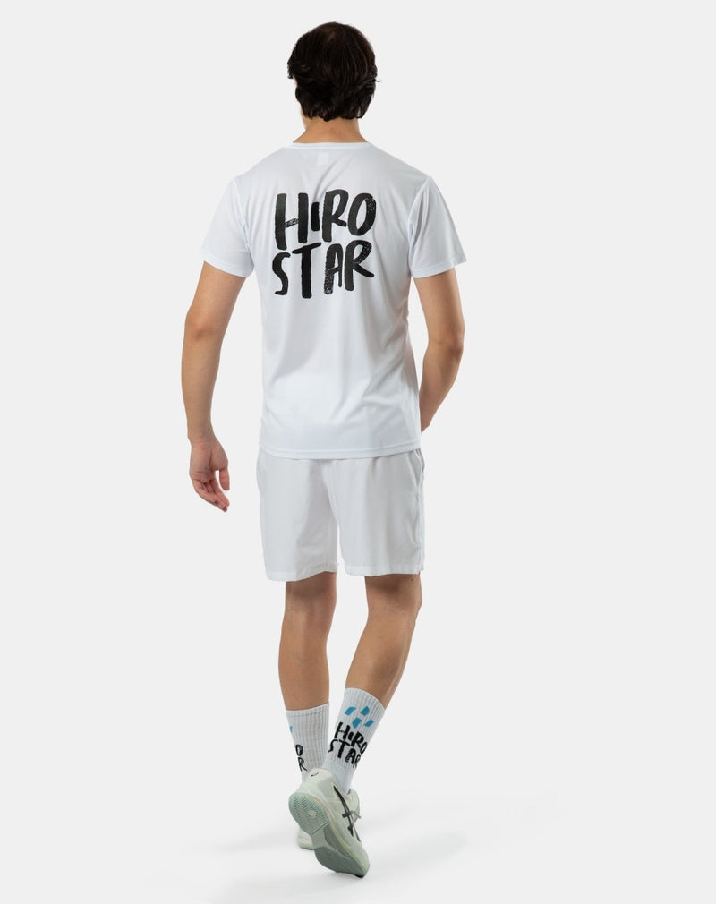 Load image into Gallery viewer, Hirostar Street Shorts (Wit/Zwart)
